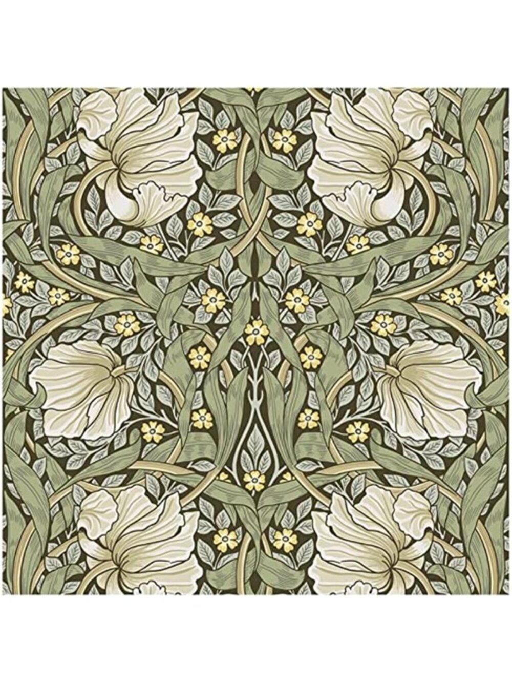Peel Stick Wallpaper Damask Vintage Morris Self Adhesive Vinyl Wall Decor Roll